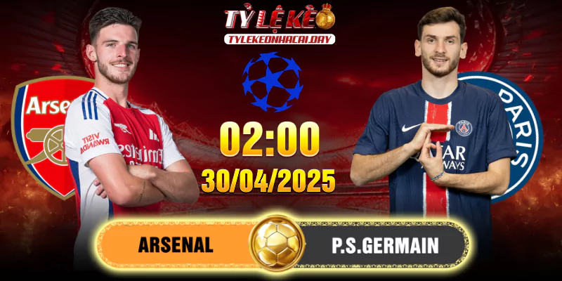 Soi Kèo Arsenal Vs PSG 02h00, 30/04/2025 Bán Kết C1 2 Soi Kèo Arsenal Vs PSG 02h00, 30/04/2025 Bán Kết C1