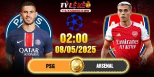 Soi kèo Paris Saint Germain vs Arsenal 02h00, 08/05/2025 Bán kết C1 10 PSG vs Arsenal