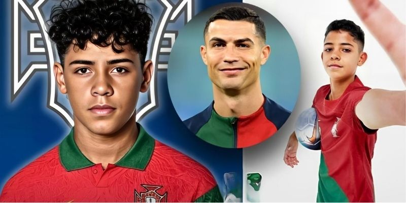Ronaldo Jr chuẩn bị lên tuyển Bồ Đào Nha: Hổ phụ sinh hổ tử 1 Ronaldo Jr chuẩn bị lên tuyển Bồ Đào Nha: Hổ phụ sinh hổ tử