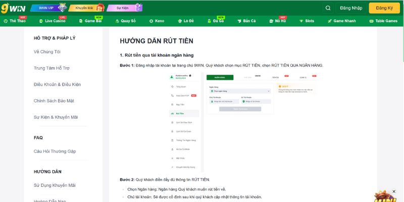 9WIN - Nhà Cái Uy Tín Với Lượt Truy Cập Tăng Mạnh 2025 4 Cách xử lý khi không nhận được tiền thưởng tại 9WIN