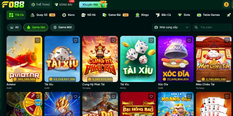 Khái quát thông tin về nhà cái FO88