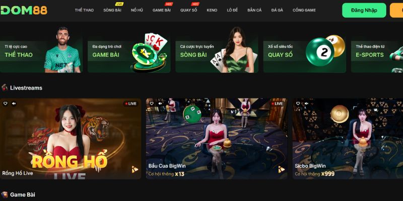 Tìm hiểu đôi nét về nhà cái DOM88