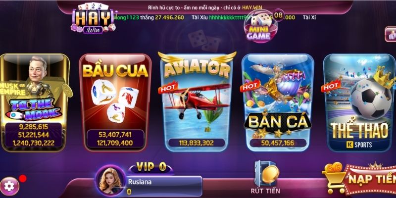 Kho khuyến mãi bất tận của HAYWIN